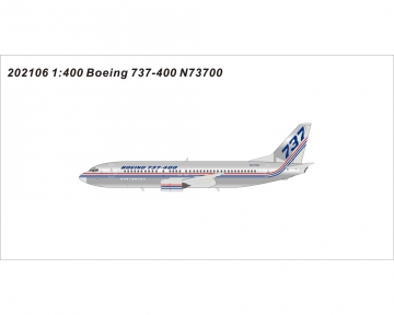 Boeing B737-400 N73700 1:400 Scale PANDA MODELS PM202106
