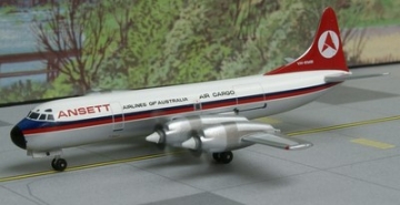 Ansett Air Cargo L-188F Electra VH-RMB 1:400 Scale Aeroclassics ACANZ1208A