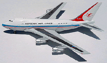 Korean Air B747SP HL7457 1:400 GeminiJets GJKAL085