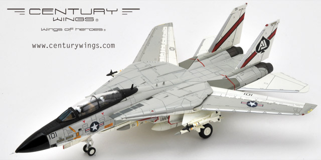 www.JetCollector.com: F-14A Tomcat USN VF-41 Black Aces, AJ101 1 